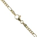 18ct Yellow Gold Figaro Chain 24"
