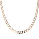 9ct Yellow Gold Curb Chain 22"