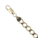 9ct Yellow Gold Curb Bracelet 8"