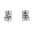 9ct White Gold 0.16ct Diamond Stud Earrings by Anya Belle