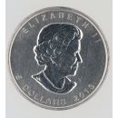 2013 Elizabeth II Maple Leaf Canada Five Dollar Coin