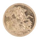 1911 George V Large Head UK Full Sovereign Coin