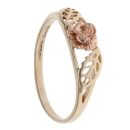 9ct Yellow and Rose Gold Leaf Fancy Ring