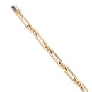 9ct Yellow Gold Fancy Bracelet 6.5"
