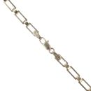 9ct Yellow Gold Open Rectangle Chain 20"