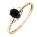 9ct Yellow Gold Sapphire Ring