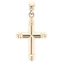 9ct Yellow Gold Cross Pendant