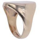 9ct Yellow Gold Plain Signet Ring