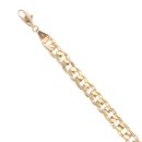 9ct Yellow Gold Curb Bracelet 8"