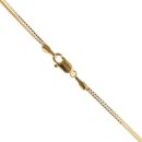 22ct Yellow and White Gold Duo Strand Bead Chain 18"