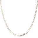 9ct Yellow Gold Curb Chain 18"