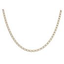 9ct Yellow Gold Double Curb Chain 22"