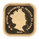 2019 Elizabeth II Tristan Da Cuhna Quarter Sovereign