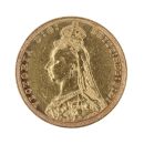 1891 Victoria Jubilee Head Australia Full Sovereign Coin