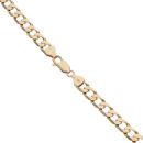9ct Yellow Gold Curb Chain 22"