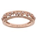 9ct Rose Gold 0.15ct Diamond Vine Of Life Clogau Ring