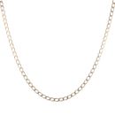 9ct Yellow Gold Curb Chain 20"