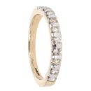 9ct Yellow Gold 0.50ct Diamond Eternity Ring