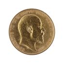 1903 Edward VII Large Head UK Full Sovereign Coin