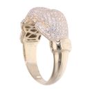 9ct Yellow Gold Cubic Zirconia Boxing Glove Ring