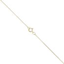 9ct Yellow Gold 1.00ct Princess Cut Lab Grown Diamond Pendant and Chain 16"
