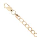 9ct Yellow Gold Curb Bracelet 9.5"