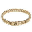 14ct Yellow Gold Monaco Classic Flex Lock Bangle