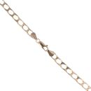 9ct Yellow Gold Square Curb Chain 20"