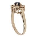 9ct Yellow Gold Sapphire Single Stone Ring