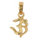22ct Yellow Gold Om Pendant