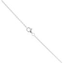 18ct White Gold 1.15ct Brilliant Cut Diamond Cluster Pendant And Chain 16"