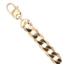 9ct Yellow Gold Curb Bracelet 8"