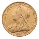 1898 Victoria Old Head Australia Full Sovereign Coin