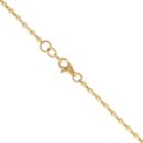 22ct Yellow Gold Bead Chain 18"