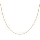 22ct Yellow Gold Foxtail Chain 18"