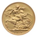 1910 Edward VII Large Head UK Full Sovereign Coin