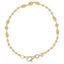 22ct Yellow Gold Fancy Bead Bracelet 7"
