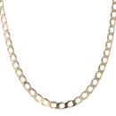 9ct Yellow Gold Curb Chain 22"