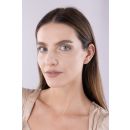 9ct White Gold 0.50ct Emerald Cut Lab Grown Diamond Stud Earrings