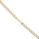 9ct Yellow Gold Curb Chain 22"