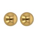 22ct Yellow Gold Ball Stud Earrings