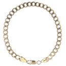 9ct Yellow Gold Curb Bracelet 7.5"