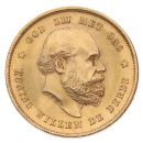 1876 10 Guilders of Willem III Netherlands Coin