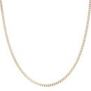 9ct Yellow Gold Curb Chain 18"