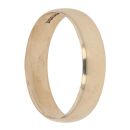 9ct Yellow Gold Wedding Band 6.1mm
