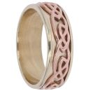 9ct Yellow And Rose Gold Annwyl Clogau Ring