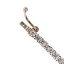 9ct Yellow Gold 2.00ct Lab Grown Diamond Tennis Bracelet 7"