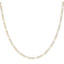 9ct Yellow Gold Figaro Chain 20"