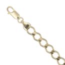 9ct Yellow Gold Curb Bracelet 8.5"