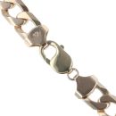 9ct Yellow Gold Curb Chain 22"